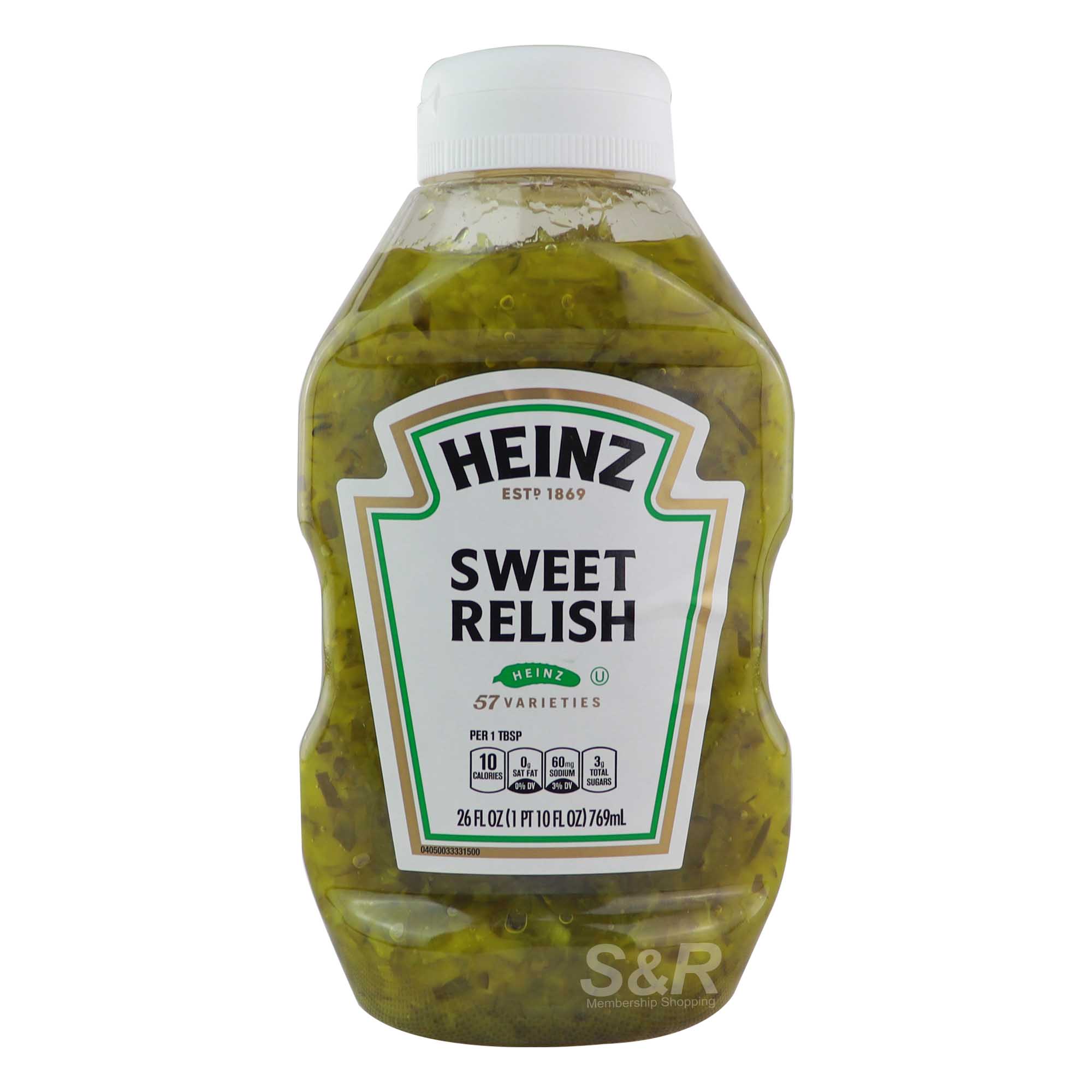 Heinz Sweet Relish 769mL Heinz Sweet Relish 769mL